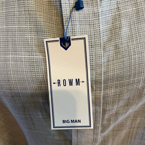 ROWM Long sleeves Dress Shirt 2XB NWT - Picture 3 of 4